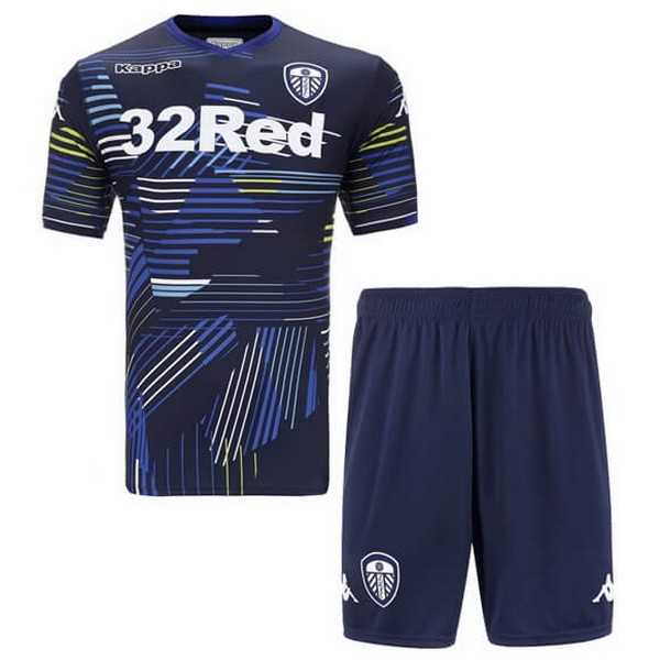 Camiseta Leeds United Replica Segunda Ropa Niños 2018/19 Negro